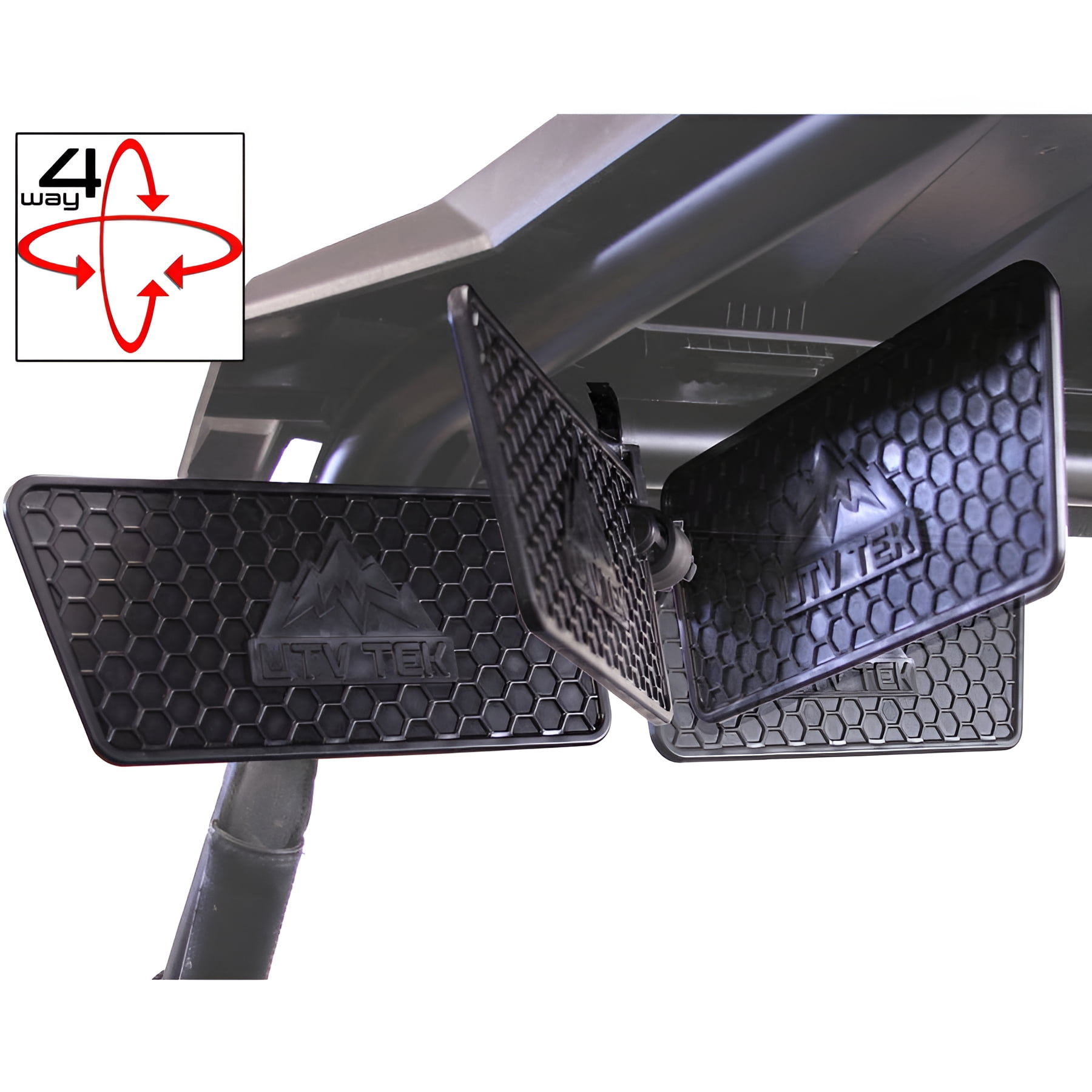 ATV TEK UTV Universal Sun Visor Black