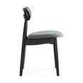 thumbnail image 4 of Manhattan Comfort Colbert 18.11" Wood Dining Chair in Black/Gray (Set of 2), 4 of 5