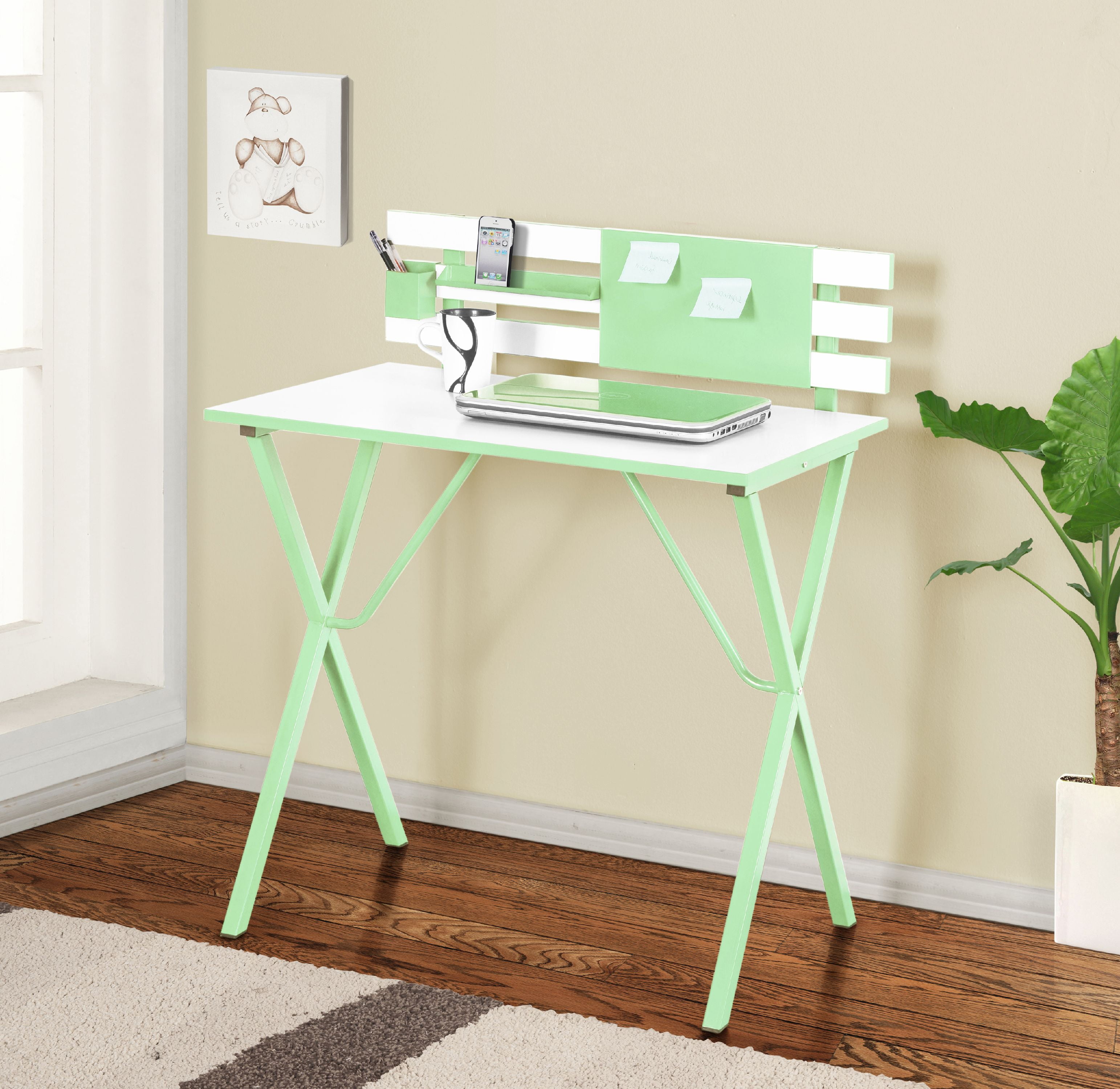 Nina Wood And Metal Kids Desk And Writing Table Multiple Colors