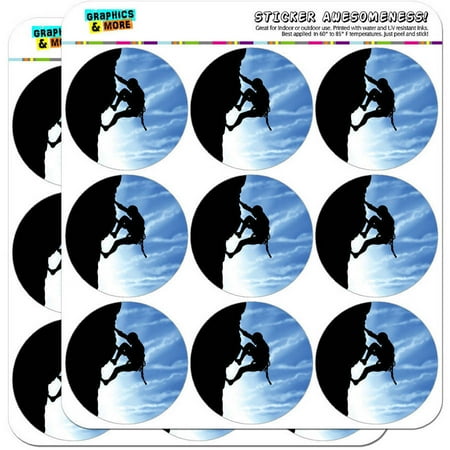 Climbing Sticker - Mountain Rock Wall Climbing 18 2