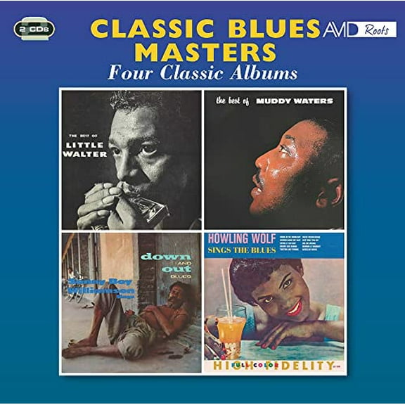 Various - Classic Blues Masters - Four Classic Albums [CD]