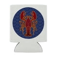 thumbnail image 2 of Atlantic Lobster on Blue Waves Can Cooler - Drink Sleeve Hugger Collapsible Insulator - Beverage Insulated Holder, 2 of 3
