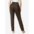 thumbnail image 2 of Roaman's Women's Plus Size Petite Plus Size Easy-Wear Straight Leg Jean, 2 of 5