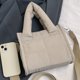 thumbnail image 2 of Bolso Hombro para Mujer Acolchado Sencillo Y Ligero Gran Capacidad, 2 of 9