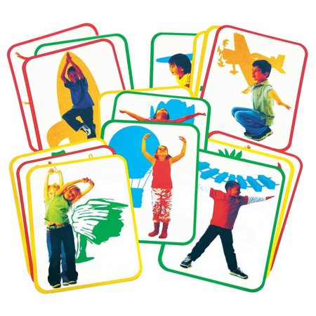 UPC: 0066960620115 | Roylco Body Poetry Yoga Cards  8-1/2 X 11 Inches  Set Of 16