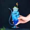 thumbnail image 3 of MasteelfCA 5pcs Clear Swizzle Stick Glass Mixer Portable Mixing Stick Creative String Rod, 3 of 9