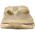thumbnail image 3 of Volatile Womens Palau Wedge Flip Flop Sandals, 3 of 4