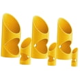 thumbnail image 1 of Herramienta de corte de tubería de espuma de 6 piezas, accesorio de corte de aislamiento, prima para hogares, lugares comerciales, alto rendimiento, Amarillo, 1 of 8