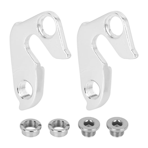 2pcs Mountain Bike Bicycle Derailleur Hanger Aluminium Alloy Derailleur Hanger Tail Hook for Motachie BMW Dahon