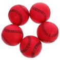 thumbnail image 1 of CNKOO 5pcs Baseballs for Training Small Baseballs Supple Sports Balls Toys Soft Baseball, 1 of 8