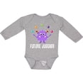 thumbnail image 3 of Inktastic Juggling Monster Future Juggler Boys or Girls Long Sleeve Baby Bodysuit, 3 of 5