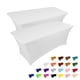 thumbnail image 1 of Mantel IVAPUPU, 2 unidades, rectangular, ajustado, de 6 pies, color blanco, 1 of 6