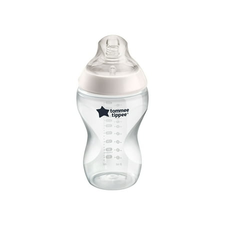 Tommee Tippee Closer to Nature Added Cereal Baby Bottle | Y-cut Bottle Nipple, BPA-free (11oz, 1 Count)