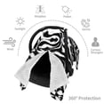 Car Seat Cover Baby Leopard And Zebra 2 Breathable Comfort Infant Car