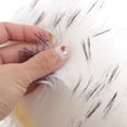 thumbnail image 2 of Miangastore Artificial Shaggy Fur Fabric Acrylic Polyester 1Set Rectangular, 2 of 8