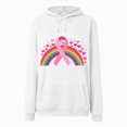 thumbnail image 4 of Godom Hoodies for Women Long Sleeves Casual Shirts Color Round Neck Sweatshirt Crewneck Pullover Tunic Tops Fall Winter Outfits Clothes Oversized Hoodie, 4 of 4