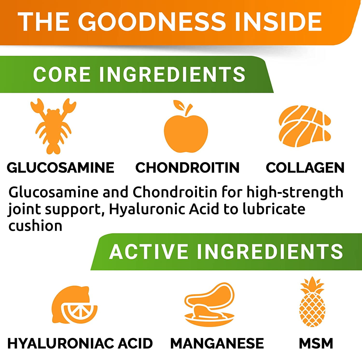 Liquid Glucosamine for Dogs (16 oz) - Joint Supplement w/Chondroitin, MSM, Collagen - Advanced Mobility Formula - Joint Pain Relief - Hip & Joint Care - Easy to Serve Drops - Made in USA