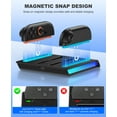 thumbnail image 5 of EUROA Switch 2 Controller Charger Compatible with Switch 2 Joy Con, 4-in-1 Magnetic Joycon Charger with USB Type-C Interface, 5 of 7