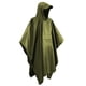 thumbnail image 1 of Poncho de lluvia con capucha YONGSHENG impermeable verde militar, 1 of 4