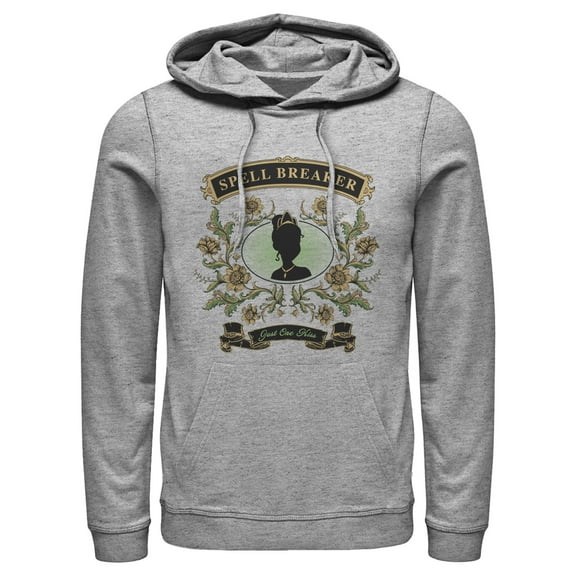 Men's The Princess and the Frog Tiana Spell Breaker Silhouette Pull Over Hoodie