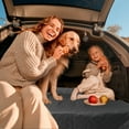 thumbnail image 7 of Unique Bargains Dog Car Seat Cover for Back Seat Multi-Layered Waterproof Design Pet Trunk Mat with Side Flaps Black, 7 of 7