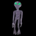 thumbnail image 3 of 18- Inch Alien Plush Gray Color Eyes Glow In The Dark Plush Toy, 3 of 3