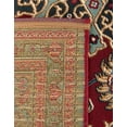 thumbnail image 5 of Unique Loom Outdoor Traditional Collection Area Rug - Wisdom (7' 10" x 10' Rectangle Red/Brown), 5 of 9