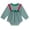 LK-Green, variant on mgoYE Newborn Baby Girl Bubble Romper Long Sleeve Linen Bodysuit Infant Plaid Fall Winter Outfit(Khaki,0-3 Months)