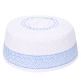 thumbnail image 2 of Polyester Mixed Cotton Cloth Muslim Prayer Hat Islam Man Embroidery Hat (Blue 59cm), 2 of 9