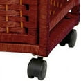 thumbnail image 5 of Handmade Natural Fiber 23-inch Chest of Drawers (China) Brown, 5 of 5