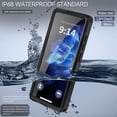thumbnail image 2 of Funda para Samsung Galaxy S25 Ultra Hllhunkhe IP68, resistente al agua, color negro, 2 of 7