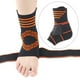 thumbnail image 5 of Soporte de tobillo Protección transpirable Ajustable Lavable Elástico Cómodo Envoltura de pie Protector Correa de pie para gimnasio Protección de pies - Raya naranja XL Stripe Stripe de naranja XL SM SunniMix Apoyo de apoyo de tobillo, 5 of 8