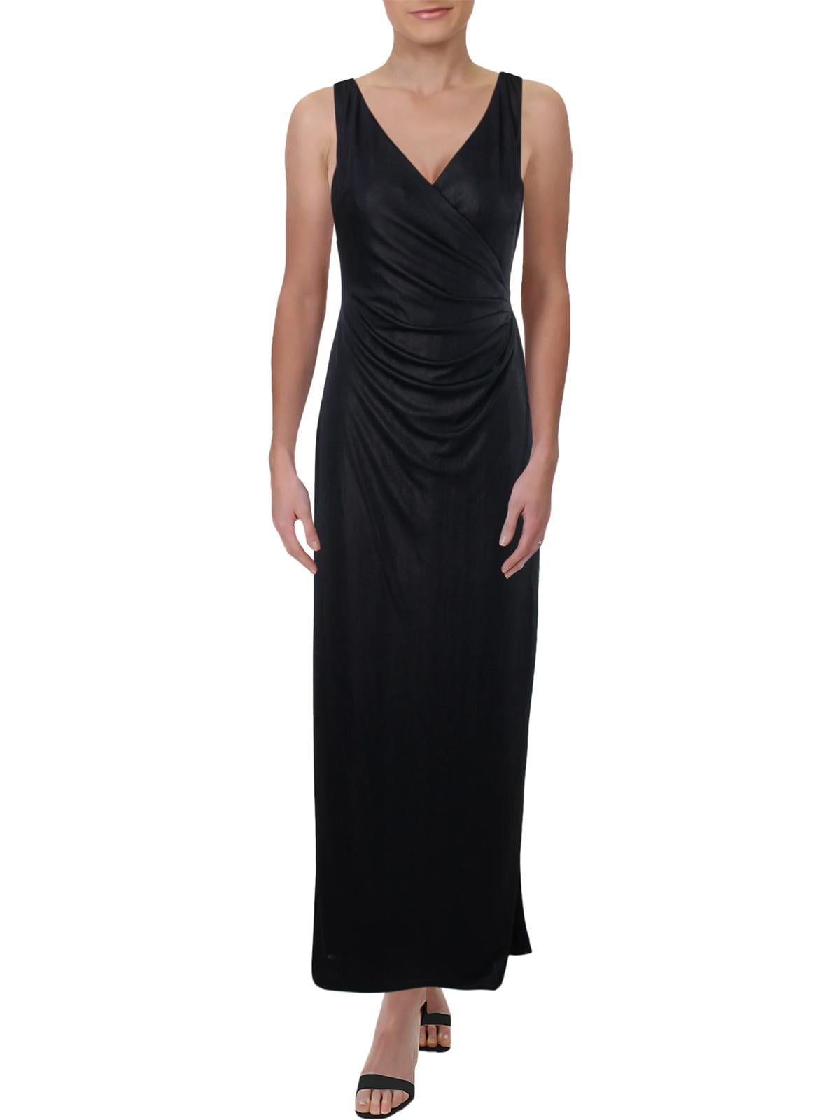 Lauren Ralph Lauren Womens Noria Formal Sleeveless Evening Dress