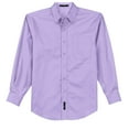 thumbnail image 5 of Port Authority Tall Long Sleeve Shirt (TLS608) Bright Lavender, 3XLT, 5 of 6