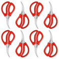 thumbnail image 1 of Calary 8Pcs Seafood Scissors Crab Scissors Seafood Shears Multifunctional Crab Leg Crackers and Tools, 1 of 1