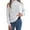White, variant on Elegant Women's Cold Shoulder Turtleneck Pullover Sweater Long Sleeve Soft Knit Winter Fashion Top Womens Casual Pullover Tops Long Sleeves Casual Shirts