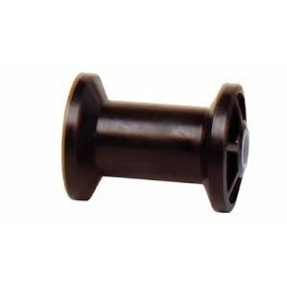 Tiedown 86479 Boat Trailer Black Rubber Hull/Spool Roller 4" for 1/2" Shaft