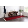 thumbnail image 4 of Unique Loom 3126457 Tribal Traditional Torkaman Runner Rug, 2 Feet 7 Inch x 10 Feet, Red/Burgundy, 4 of 10