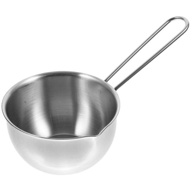 Casserole en Métal Poêle à Sauce de Cuisine Casserole Multi-Usage avec Échelle Petite Casserole