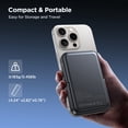 thumbnail image 6 of Aioneus Wireless Portable Charger Mobile Power 20W Fast Charging Compatible with iPhone/iWatch (Black), 6 of 8