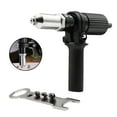 thumbnail image 5 of Electric Riveting Tool Conversion Head Silent Riveting Drill Adapter Portable Nut Riveter Insert Tools, 5 of 5