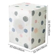 thumbnail image 3 of Washing Machine Cover Waterproof Soft Fabric Three-Sided Protection 36 cm x 30 cm x 12 cm Gray, 3 of 6