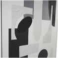 thumbnail image 4 of 40" x 59" Textured Geometric Framed Wall Art with Various Shapes and Black Accents, by DecMode, 4 of 10