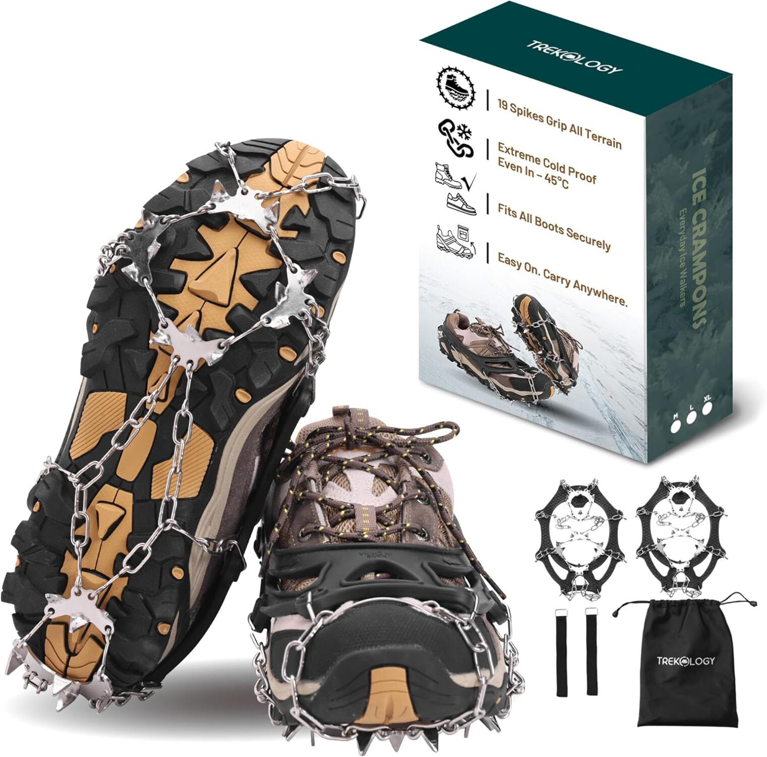 EcoTraction All-Natural Volcanic Mineral Ice Traction Grip, Safe