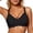 Black, variant on iHPH7 Women Jelly Bras No Underwire Scalloped Push Up Buttery Soft Tshirt Bra Seamless Full Coverage Everyday Bra Beige L