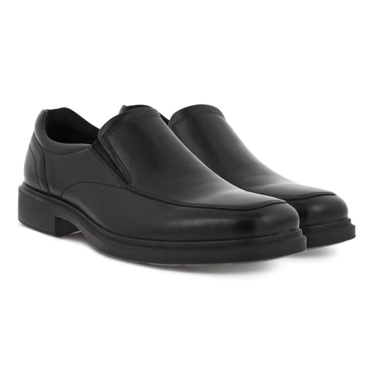 Ecco Men\'s Black Leather Slip-on Loafers Size 47 EUROPE Ecco Black Leather Slip on Loafer Shoe Size 47 EUR 13-13.5  main image 4