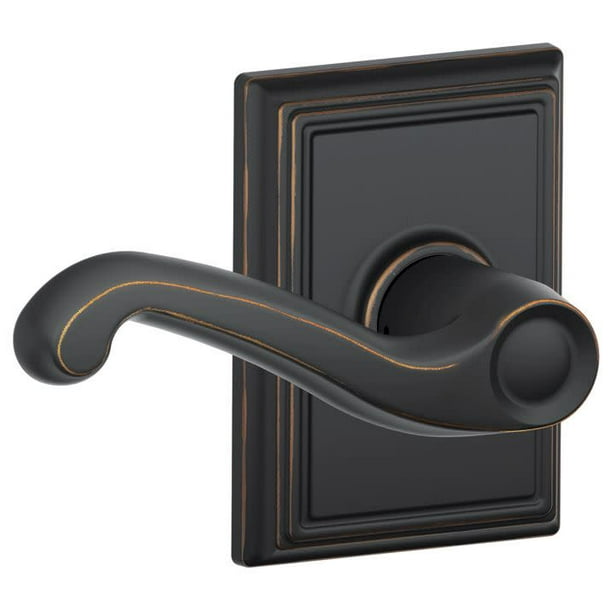 Schlage F10FlaAdd Flair Passage Door Lever Set