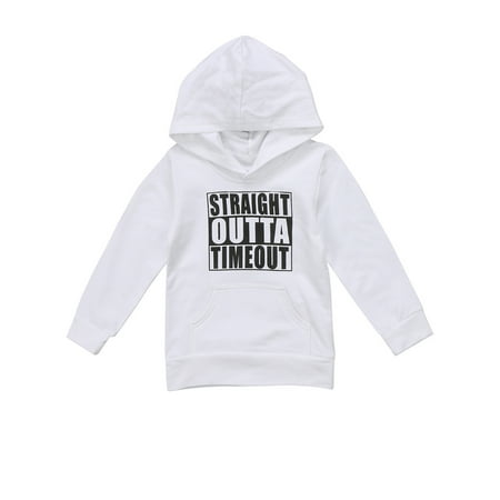 

RUEWEY Kids Boy Girl Hoodie Sweatshirt Mini boss Pullover
