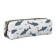 thumbnail image 1 of Fotbe Cute Shark Estuche para Lápices de Cuero con Estampado, Estuche con Cremallera Resistente, Organizador Compacto y Elegante para Papelería, 1 of 7