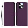thumbnail image 2 of Compatible with iPhone 16 Pro Max Wallet Case with RFID Blocking Credit Card Holder, PU Leather Folio Flip Kickstand Protective Shockproof Anti-fall Phone Case Cover Women Men,Violet, 2 of 11